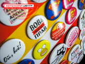 Фото на значке