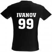 Нанесение изображений на черные футболки